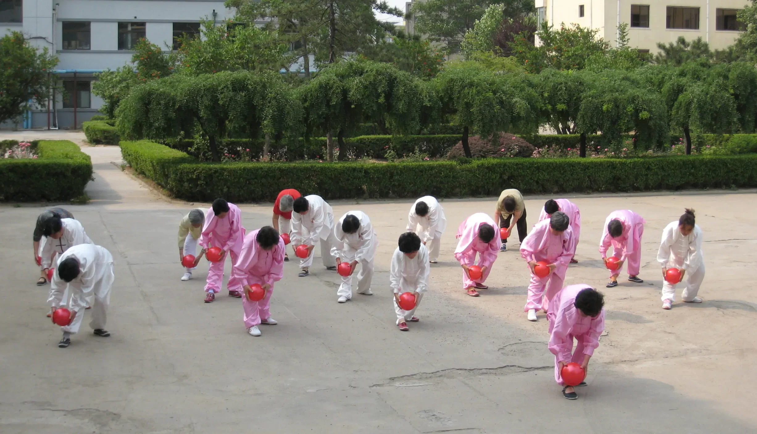 Pratique du Ballon de Taiji