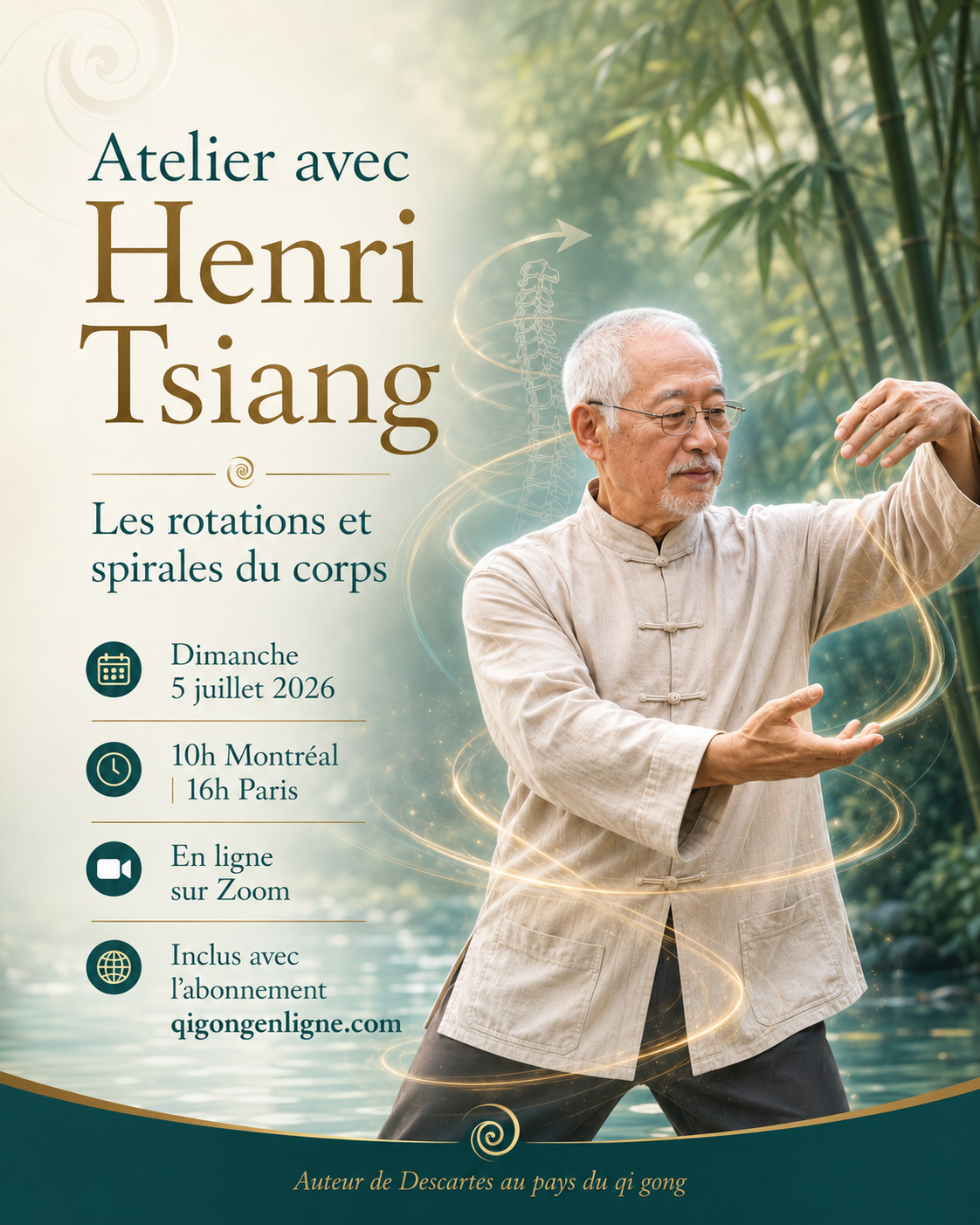 Atelier Henri Tsiang — Spirales et rotations