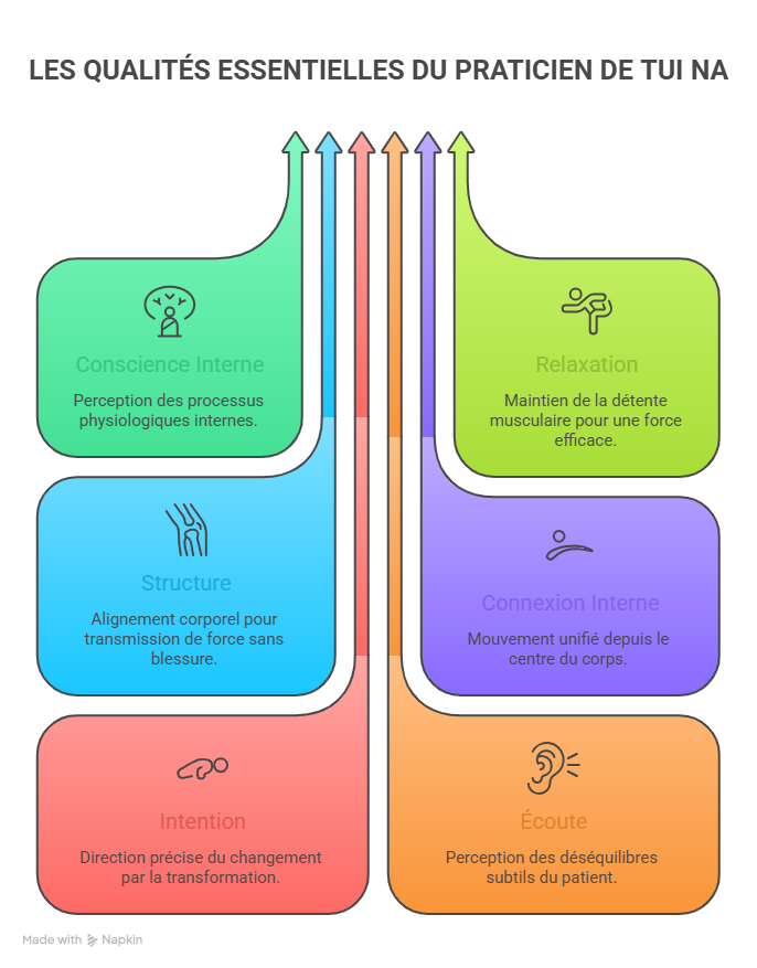 Les six qualités du toucher en Tui Na