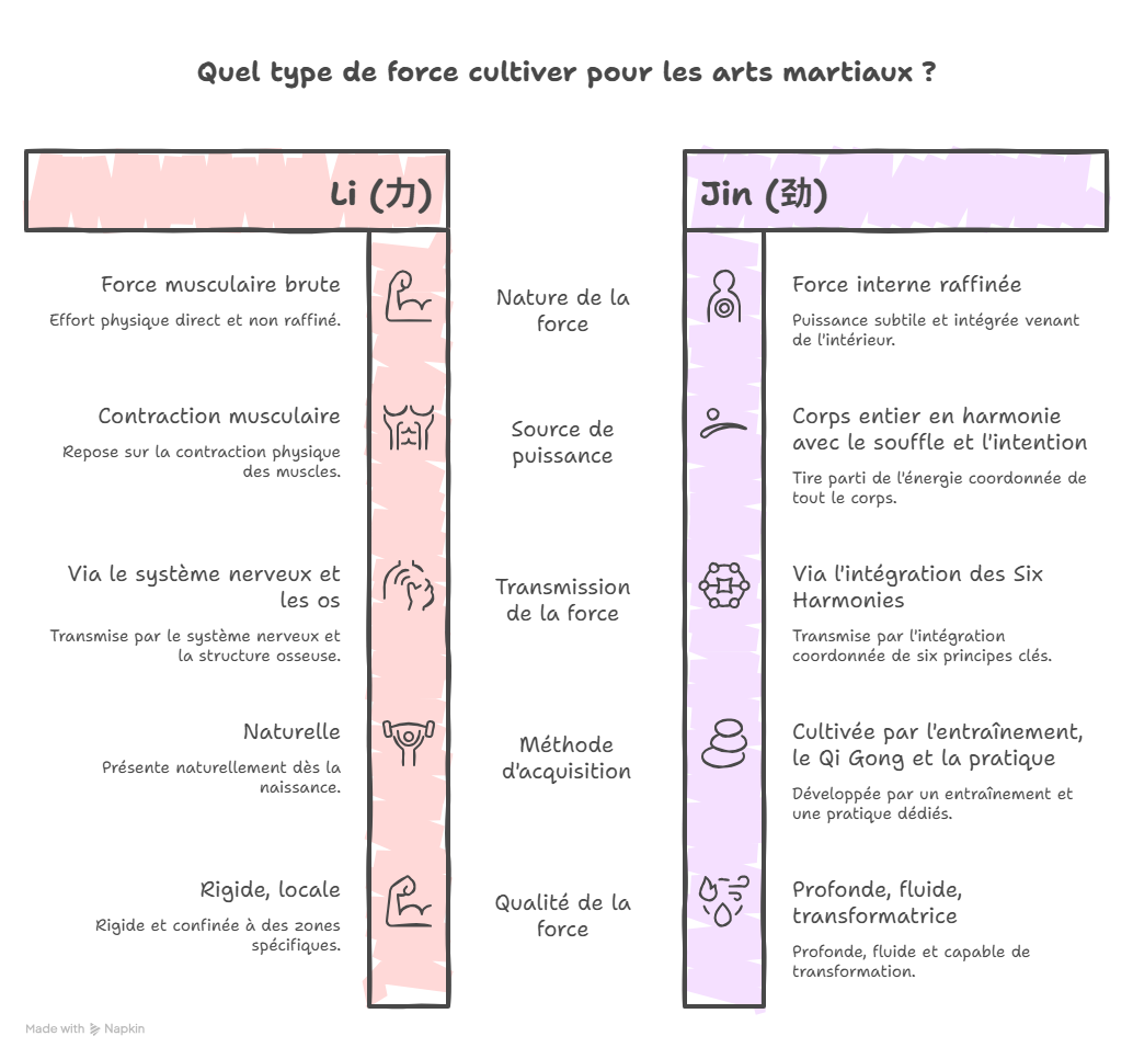 Li versus Jin — Force brute contre force raffinée